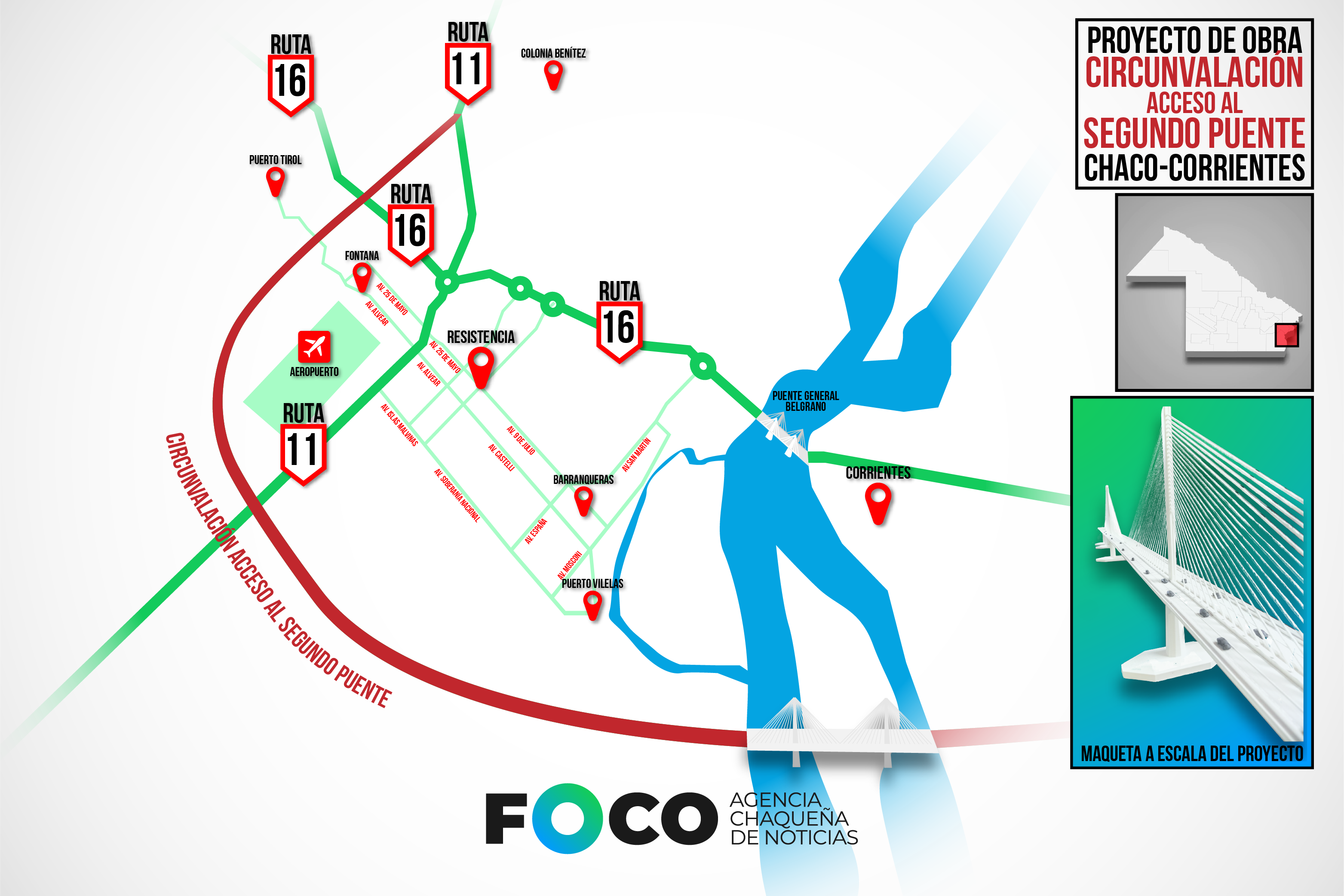 Segundo puente Chaco Corrientes todos los detalles del proyecto